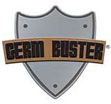 Germ Buster® Logo for the Black Iron Strength® Antimicrobial Strength Equipment.
